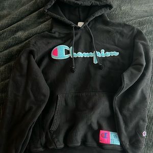 Black Men’s Medium Champion Reverse Weave Hoodie